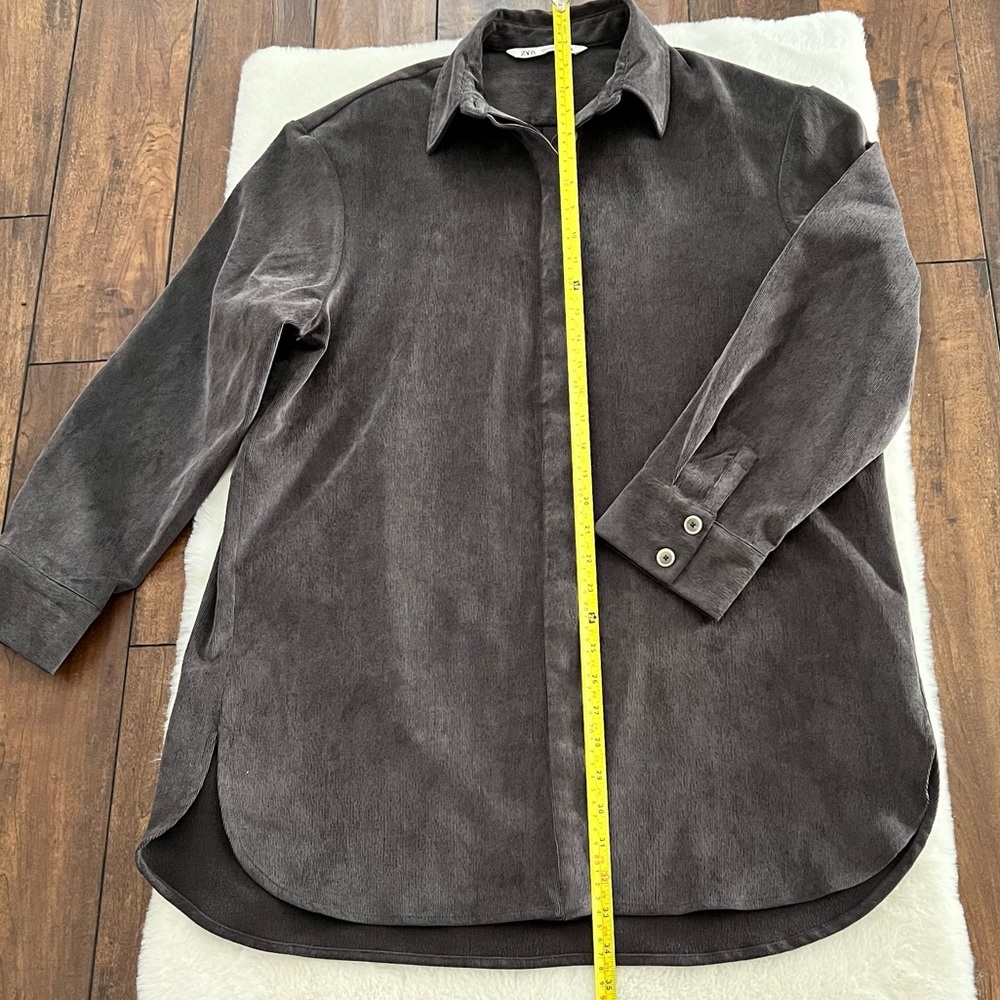 Zara Textured Weave Oversized Shacket Size Small  NWOT - Picture 16 of 16